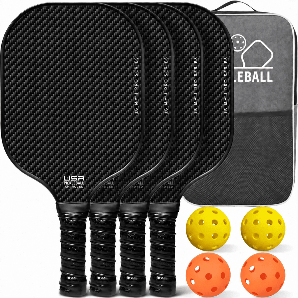 RallyGo Pickleball Paddle, Ball and Bag Set