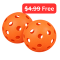 FREE 2 Indoor Pickleballs